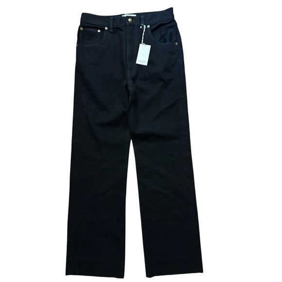 NWT Madewell The Alexa Dream Jean in Outridge Wash Black Size 27 - Picture 4 of 10